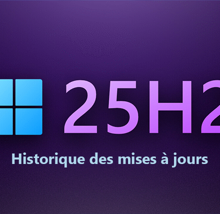 Installer manuellement les mises à jour cumulative Windows 11 25H2