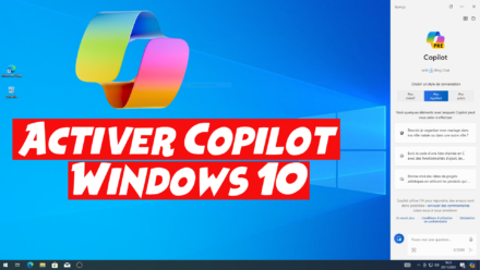 Activer Copilot sur Windows 10